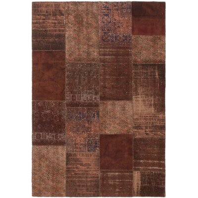 One-of-a-Kind Effingham Hand-Knotted 1980s Brown 6'11"" x 10' Wool Area Rug -  Loon Peak®, C0ACDB2A61FF4CBE80D10130FB4DBBEA