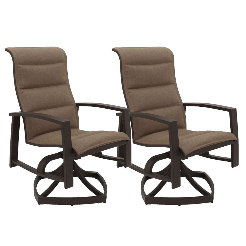 Fauteuil de patio pivotant Macabe