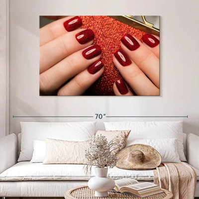 Shuttleworth Holiday Red Nails