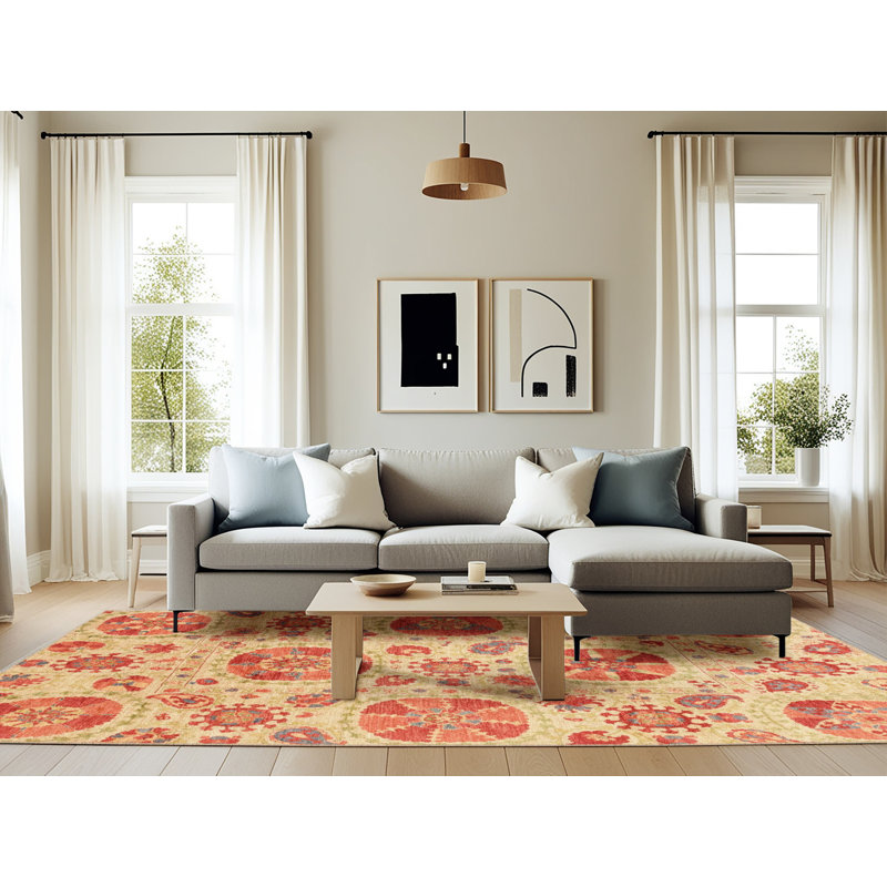 Tapis abstrait moderne 3908, Rectangle 6 pi x 9 pi