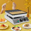 Gaufrier 1000W antiadhésif
