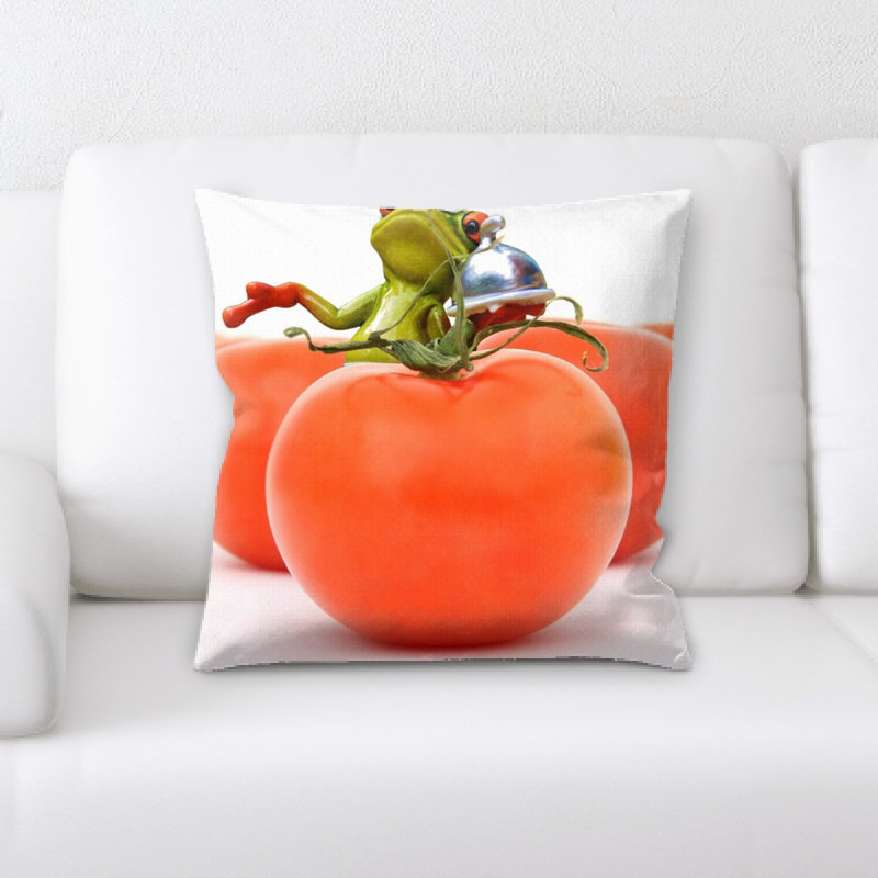 Coussin en tomates