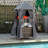 Outsunny Outdoor Towel Valet Caddy