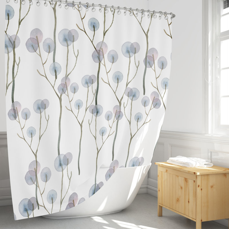 Rideau de douche Floral, H 93,00 po x l 70,00 po