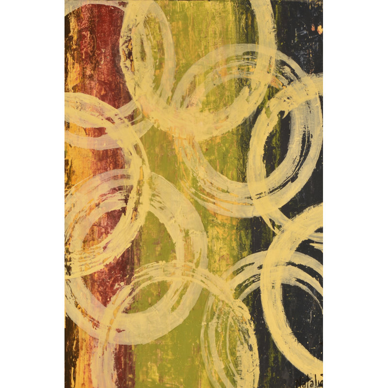 Rings Of Engagement I by Natalie Avondet - Wrapped Canvas Painting, 46cm H x 30cm W