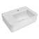 Whitehaus Collection 26" Rectangular Wall Mount Basin With Faucet Drilling And Rear Centre Drain Location
