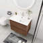 Ensemble de meuble-lavabo simple 18,1 po avec plateau en céramique Weismann-457522009