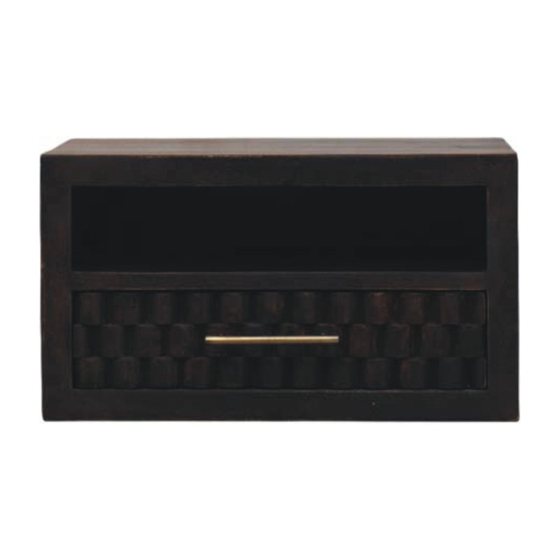 45cm W Solid Wood Bedside Table