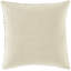 Oreiller Zahara 20X20 en naturel / noir