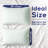 American Soft Linen 100% Cotton Percale Pillowcase Set (Set of 2) - Soft, Breathable, Hotel Quality Pillow Covers-129538067-129538063