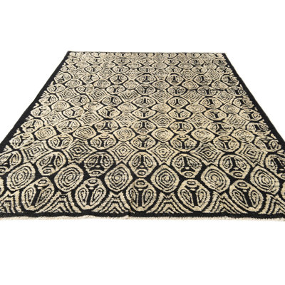 Tapis noir Oropeza