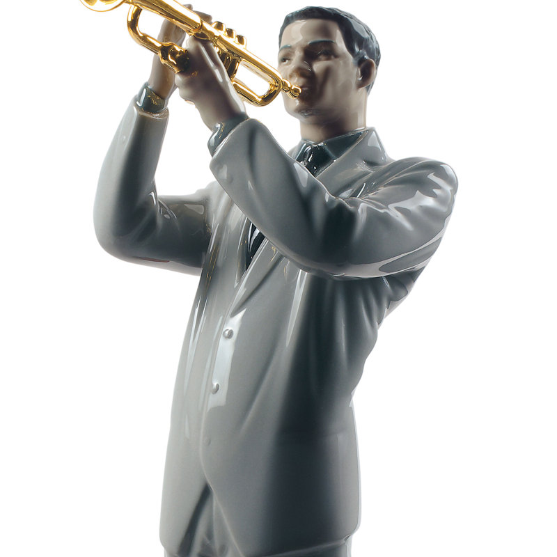 Jazz Trumpeter Figurine