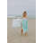 Chanyah Flamingo Turkish Beach Towel, 100% Cotton Sand Resistant Peshtemal, Thin and Lightweight, 68" x 35"-30462620