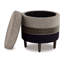 Talena Round Ottoman