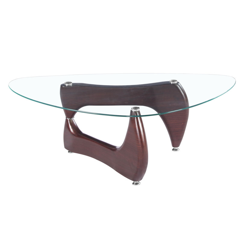 Table basse en verre