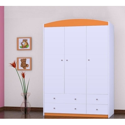 Worrell 3 Door Wardrobe