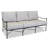 Lucier 4 Piece Deep Seating Group with Sunbrella Cushions
