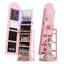 22"Wide Freestanding Jewellery Armoire with Mirror,LED-647666825