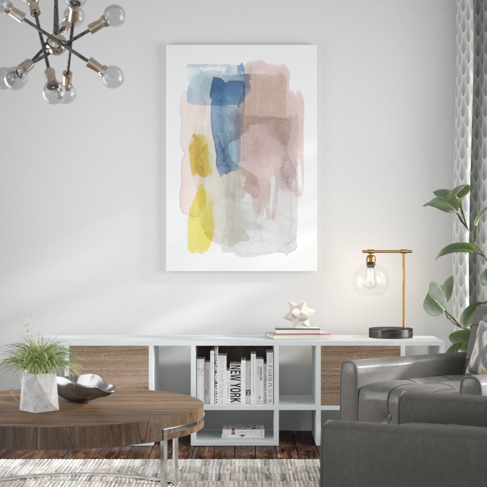 Leinwandbild Puddle Pastel I von Grace Popp