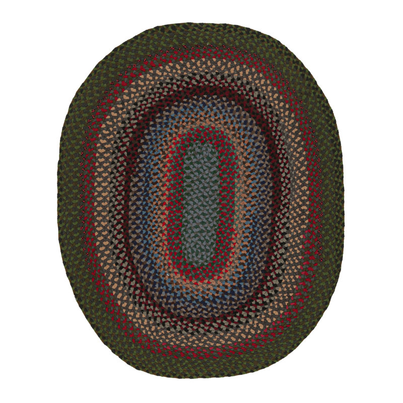 One-of-a-Kind Oval 4’x5’ Area Rug