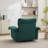  360° Swivel Chenille Accent Chair Upholstered Single Sofa With Throw Pillow-1249685646