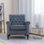 Fauteuil d'appoint capitonné de 29,9 po Abcde-65361621