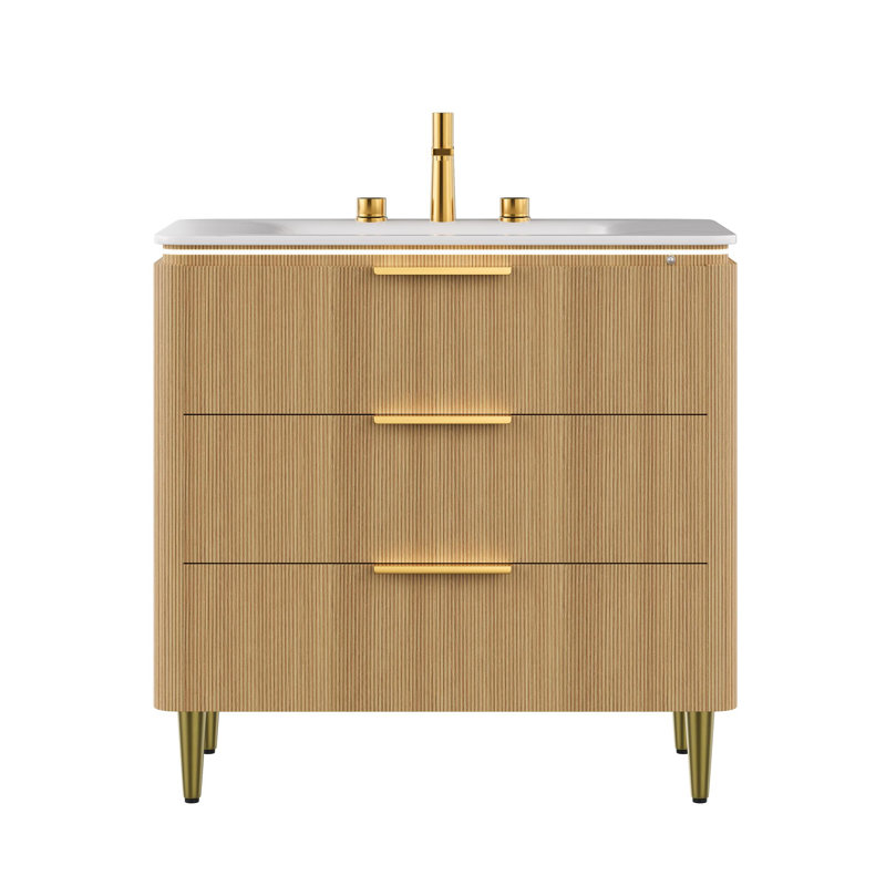 Meuble-lavabo élégant et raffiné 36 po, 36"