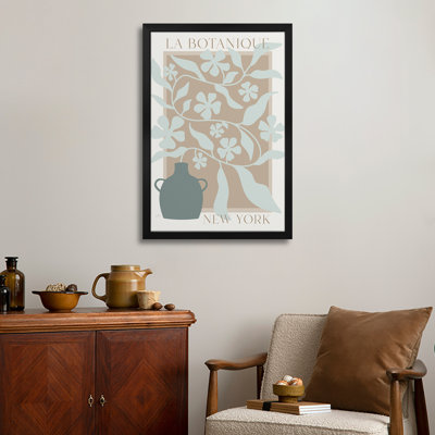 La Botanique - reproduction d'art murale - affiche de galerie