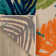 Hernandez Floral Blue/Green/Orange Indoor & Outdoor Area Rug