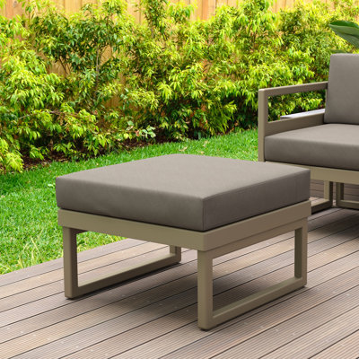 Repose-pieds d'extérieur avec coussin Lane