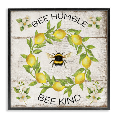  «Bee Humble & Kind», estampe numérique par Creatif Belle