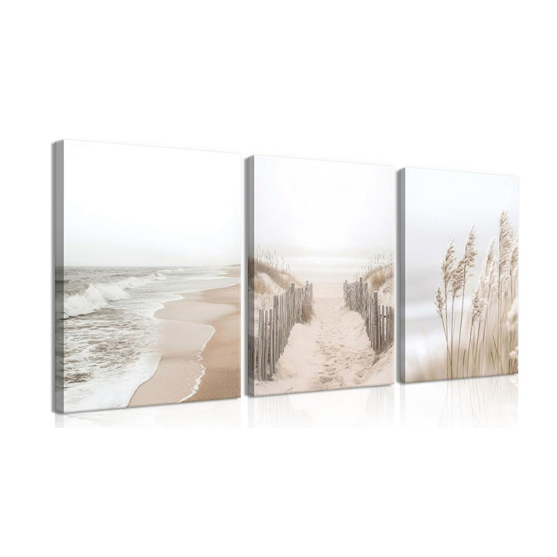 3 Piece Wrapped Canvas Print