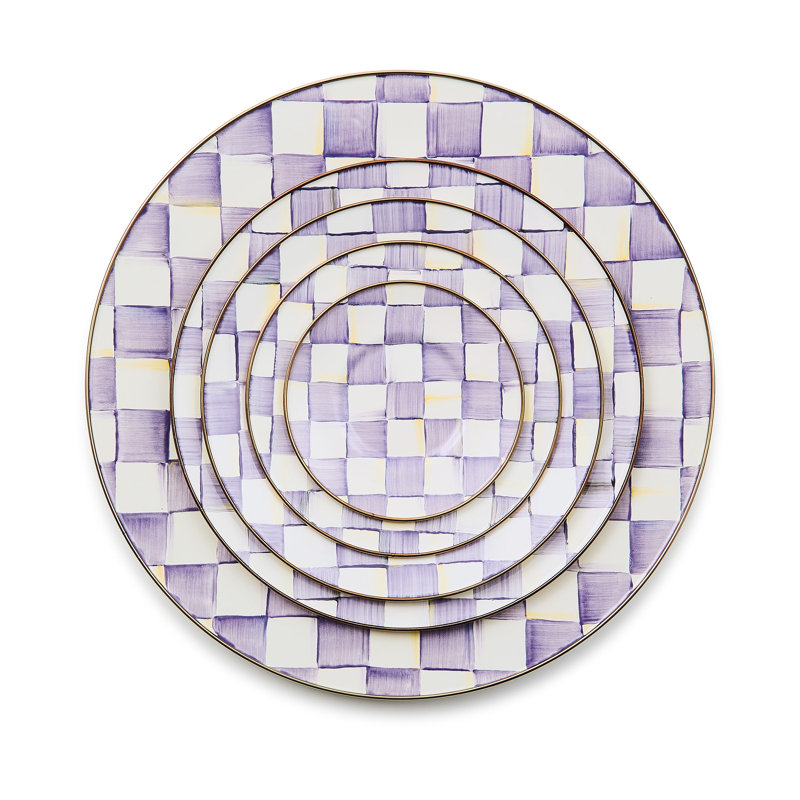 Plateau de service violet