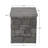 SEDONA 19"H Square Concrete Propane Tank Cover and Side Table by Real Flame-41901743-41901744