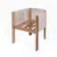 Chaise d'appoint de patio (ensemble de 2)
