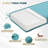 Lucy Eider & Ivory Outdoor 3" Bench Seat Cushion-758799037
