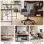 Plush Corduroy Swivel Adjustable Desk Office Chair-360501205