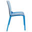 Lade Transparent Plastic Stackable Dining Chair with Waterfall Edge Seat – Lightweight Versatile Accent & Kitchen Side Chair, No Assembly Required-835357447