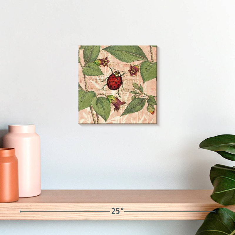 Botanical Nature Bug, 10" H x 10" W