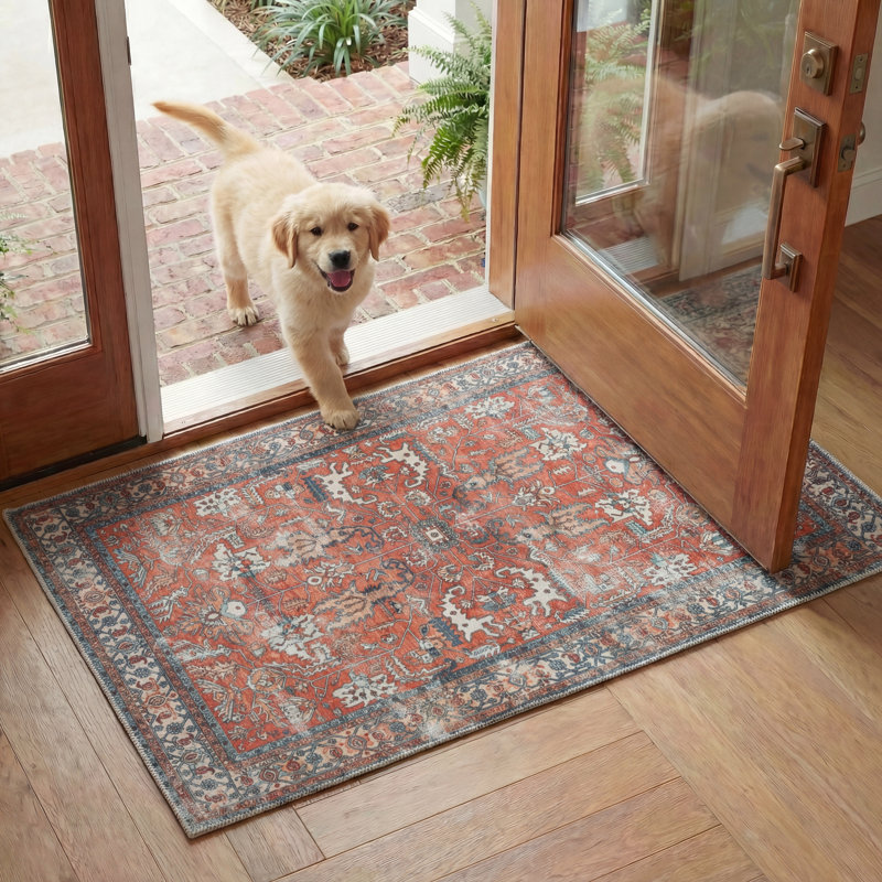 Tapis oriental lavable à la machine Arizona Performance, Rectangle 2 pi 3 po x 4 pi