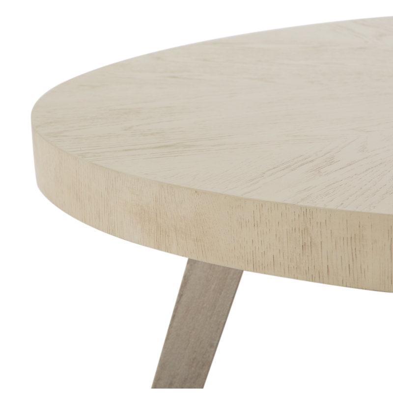 Abime Round Solid Wood Base Dining Table