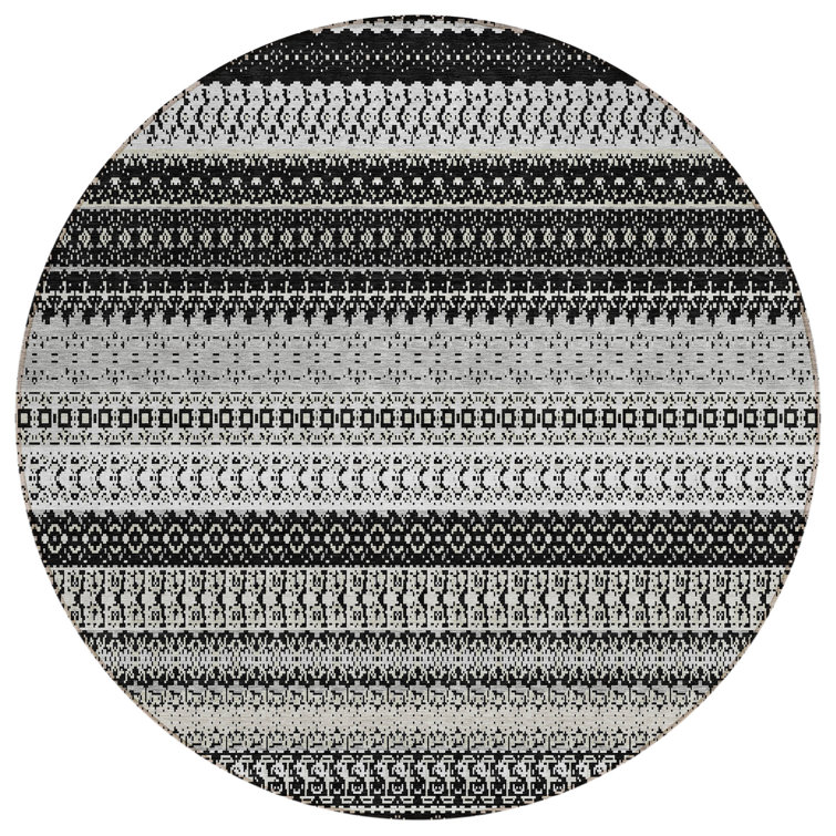 Striped Indoor / Outdoor Rug