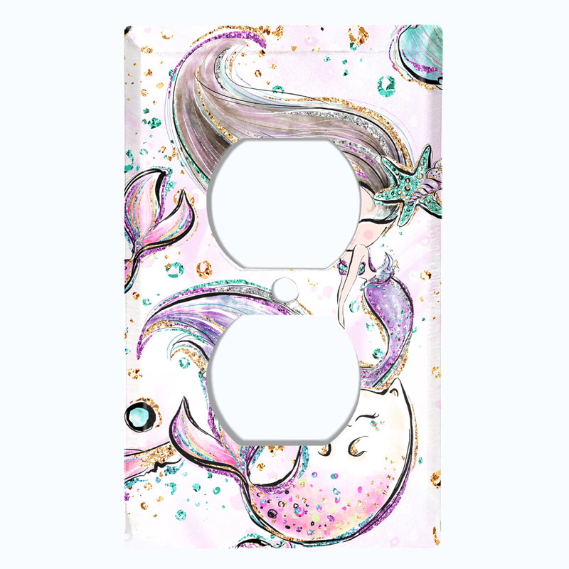 Plaque murale Mermaid