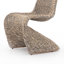 Chaise d'appoint en osier Daughtery-593661327