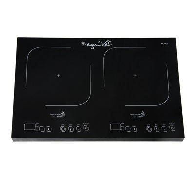 Mega Chef 22" Black Electric Cooktop