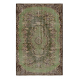 One-of-a-Kind 5'10" X 9'2" Hand Knotted Area Rug