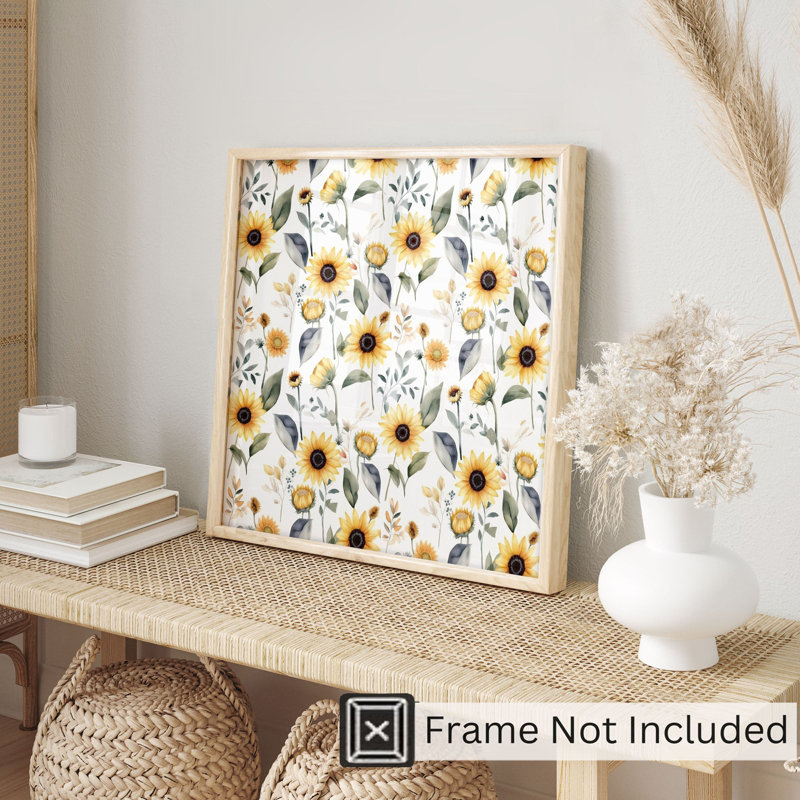 Motif de tournesols floraux II