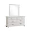 Commode transitionnelle 61 ", gris vieilli
