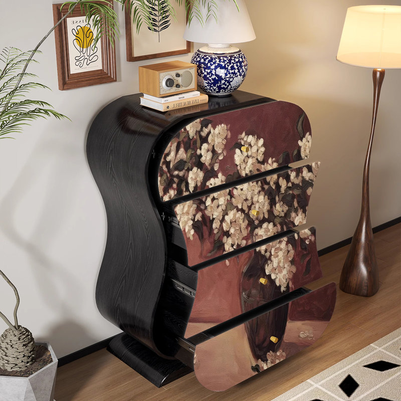 Living room bedroom storage art decorative cabinet