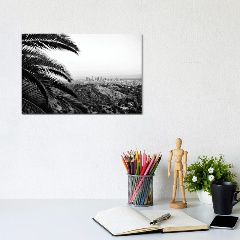 View Of Los Angeles by Philippe Hugonnard - Wrapped Canvas Print, 20.32 cm H x 30.48 cm W